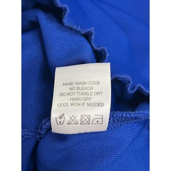 House Of Harlow 1960 Revolve Dress Womens Small Blue Bodycon Cocktail Date Night - Picture 8 of 11